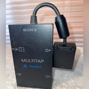 Official Sony Playstation 2 PS2 Multitap Adaptor SCPH-10090 ***Untested***